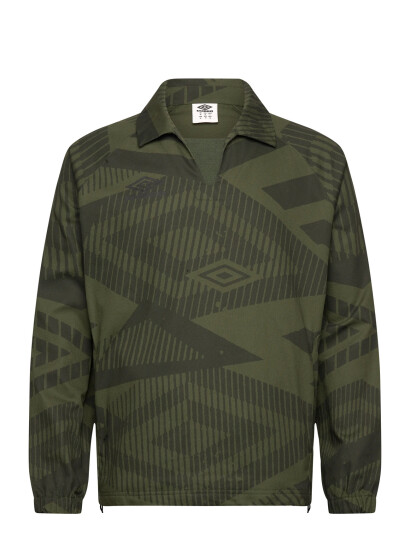 Umbro Printed Drill Top - Khaki green - M