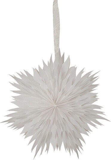 Star Trading   Papirstjerne Dis 45 cm   Hvit