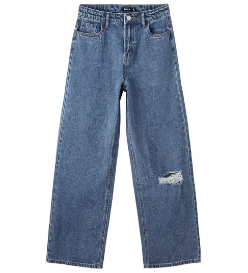 Lmtd Jeans Noos NlfNoizza Medium+ Blue Denim 16 år 176 Jeans Blå