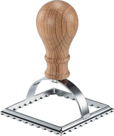 Modern House Pasta La Vista ravioli stempel firkant 7x7cm natur/blank