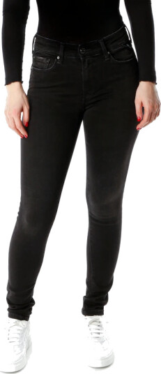 Replay Dame Jeans Svart W25 L28,
