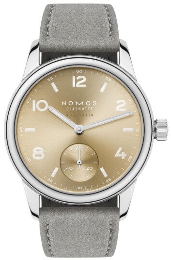 Nomos Glashütte Dameklokke N 755.SB textile Club Sport Neomatik