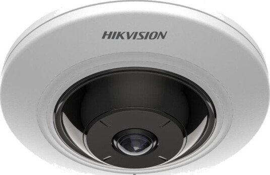 Hikvision Ip Domekamera DS-2CD2955G0-ISU 1.05mm 5mp Fisheye Innendørs 2560x1920 Hvit