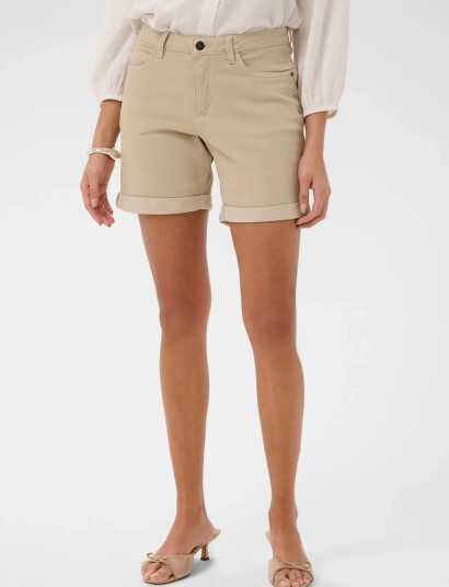 Kaffe Kazelina Shorts   Beige   42
