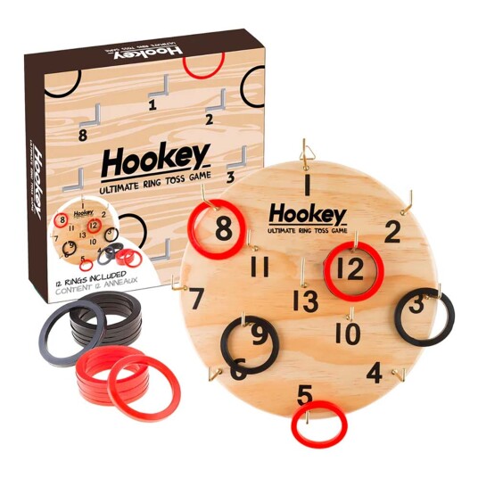 Original Cup Hookey Ring Toss (Kast Ring) Spill