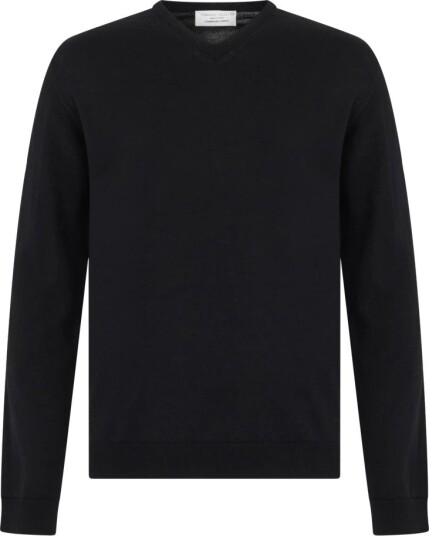 Roberto Collina, Herre, Strikkevarer, Svart, M,