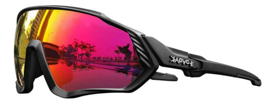 Raske briller - Ke9408 fra Kapvoe - Svart - plast - sport - standard