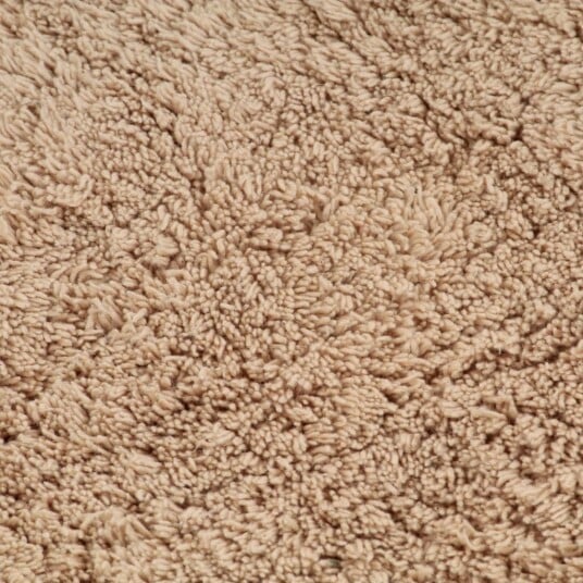 vidaXL Baderomsmattesett 2 stk stoff beige vidaXL Baderomsmattesett 2 stk stoff beige