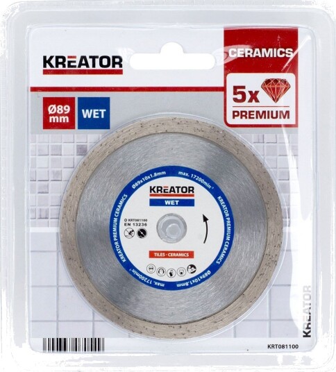 Diamantblader for fliser 89 mm PREMIUM Diamantblader for fliser 89 mm PREMIUM
