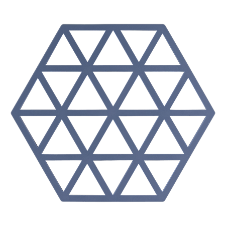 Bordbrikke Denim Triangle