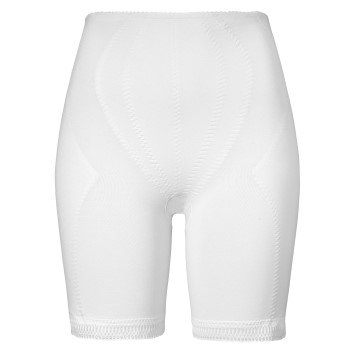 Damella Truser Shape Control High Waist Long Leg Brief Hvit X-Large Dame Damella Truser Shape Control High Waist Long Leg Brief Hvit X-Large Dame