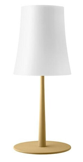 Foscarini BIRDIE EASY Bordlampe Gul & Opal Foscarini BIRDIE EASY Bordlampe Gul & Opal