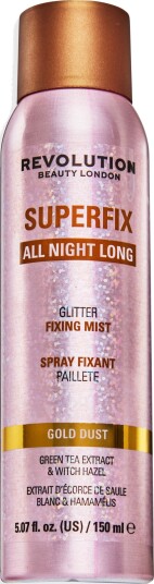 Revolution Beauty London Superfix All Night Long Gold Dust 150 ml