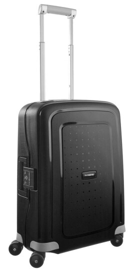 Samsonite S'Cure hard kabin koffert 55 cm/34L Svart Samsonite S'Cure hard kabin koffert 55 cm/34L Svart