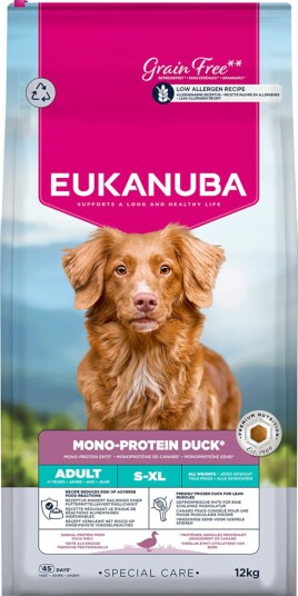 Eukanuba Tørrfôr Adult Special Care Mono Protein Med And Sparepakke 2 X 12 kg