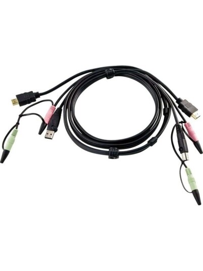 Aten HDMI/USB KVM-kabel 1.8m Svart