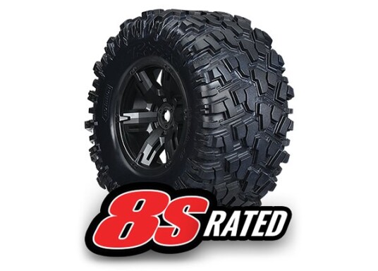 Traxxas 7772X Tires/Wheels Assembled Glued X-Maxx 2 Traxxas 7772X Tires/Wheels Assembled Glued X-Maxx 2