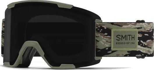 Smith skibriller Stash XL Cp Sun svart/Cp Storm blå Sensor speil