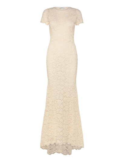 Rosemunde Rwdelicia Ss Long Bridal Dress W. T   Cream   XXL