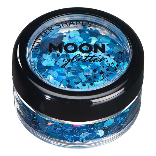 Buttericks Leco AB Moon Creations Holographic Glitter Shapes - Roségull