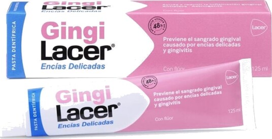 Lacer Tannkrem Sensitivt Tannkjøtt Gingi 125 Ml