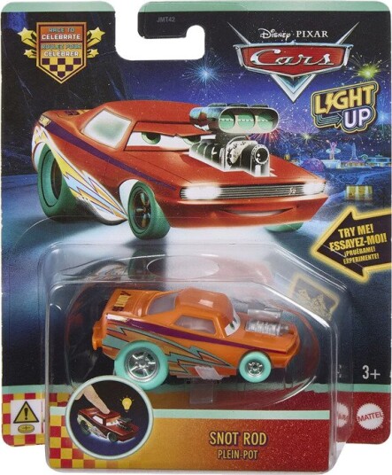 Disney Biler Lekebil – Light Up 1:55 – Snot Rod