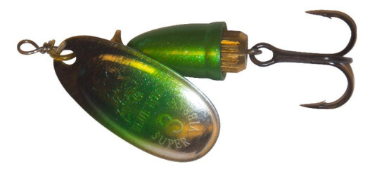 Vibrax Nordlys spinner, G - 6 gram
