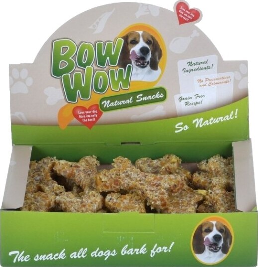 Bow Wow Vegetabilske Bein Hundegodbit 30 Stk
