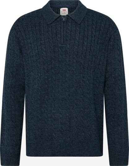 Levi"s® Mason Collared Quarter Zip Win BLUES L