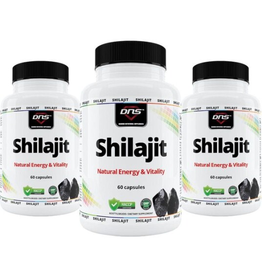 3 pack Shilajit kapsler 3 x 60 kapsler