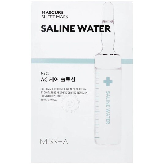MISSHA Mascure Ac Care Solution Sheet Mask 27 ml K Beauty Masker