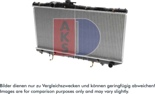 AKS DASIS 210081N Radiator motorkjøling