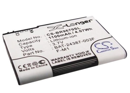 Blackberry Pearl 3G batteri (1100 mAh 3.7 V) Blackberry Pearl 3G batteri (1100 mAh 3.7 V)