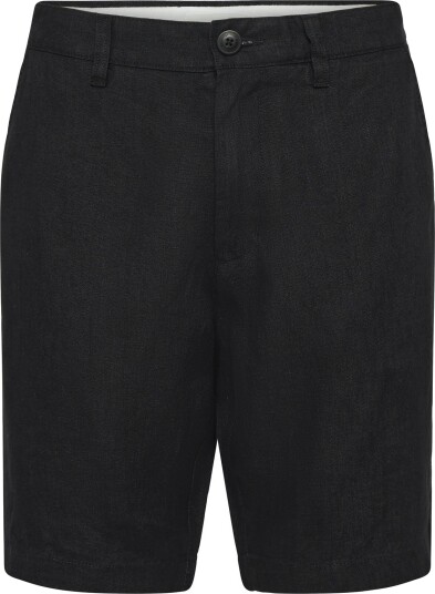 Knowledge Cotton Apparel Chuck Regular Linen Shorts Black 34