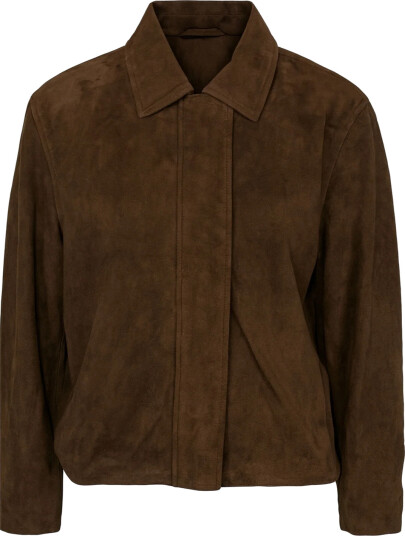 Clermonte Chloe Suede Jacket Brun 34