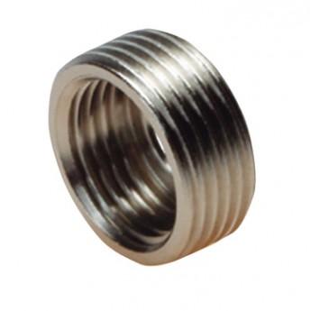 Overgang, 3/4"x1/2", forniklet