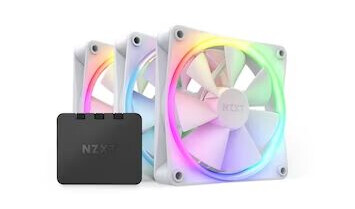 NZXT F120 RGB 120mm Vifter Triple Pack med Lydsvak Drift og LED-belysning - Hvit NZXT F120 RGB 120mm Vifter Triple Pack med Lydsvak Drift og LED-belysning - Hvit