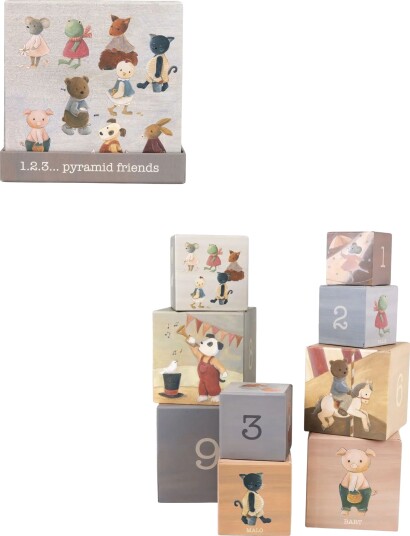Egmont Toys Vennegjeng Stabletårn 1 2 3 Egmont Toys Vennegjeng Stabletårn 1 2 3