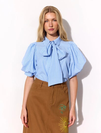 Hunkøn Gudrun Shirt Blue XL