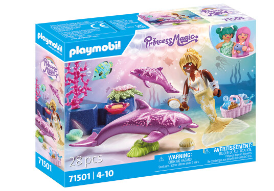 Playmobil Princess - Mermaid with Dolphins