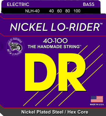 DR Strings Nickel Lo-Rider NLH-40