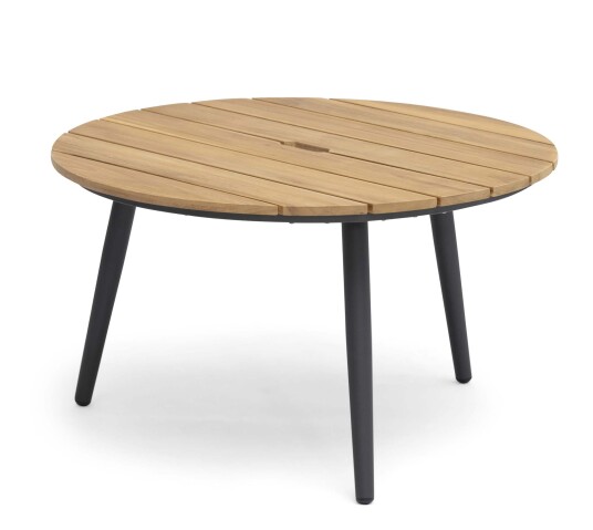Hillerstorp Ekeryd spisebord Teak 80 cm Natur Hillerstorp Ekeryd spisebord Teak 80 cm Natur