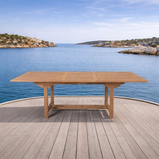 Hagebord Teak Askøy 160 210cm B90cm Hagebord Teak Askøy 160 210cm B90cm