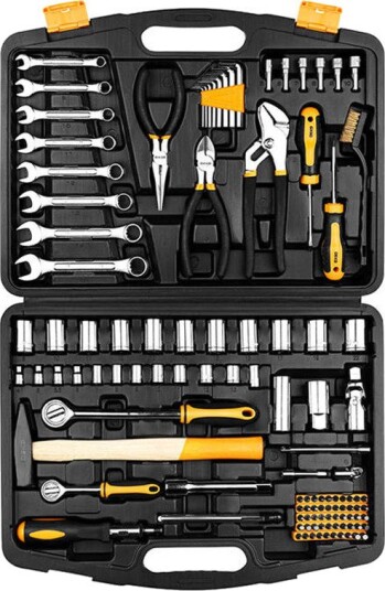Deko Tools Verktøysett DKMT113 (113 Deler)