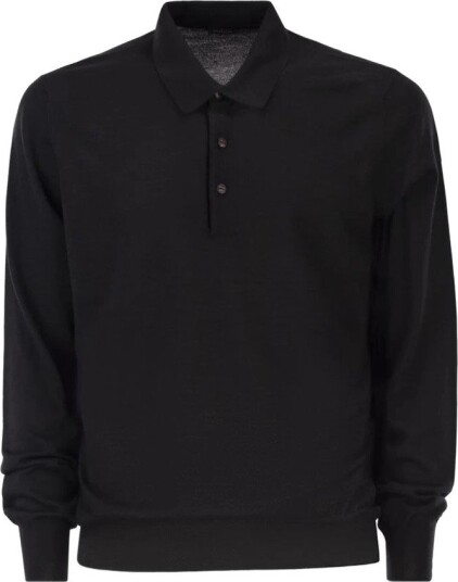 Kiton Herre Topper Svart M,