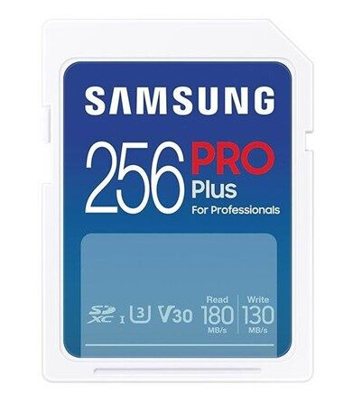Samsung PRO Plus MB-SD256S - flash memory card - 256 GB - SDXC UHS-I