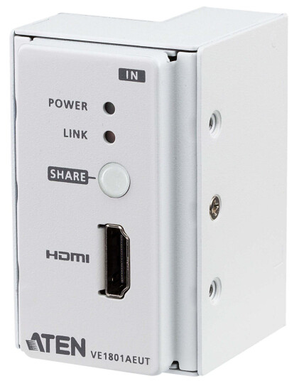 ATEN VanCryst VE1801AEUT - video/lyd/seriell-forlenger - HDBaseT Lite