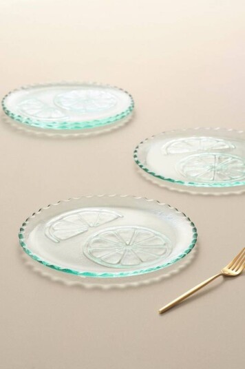 ORANGINA tallerken 4-pk, diameter 27 cm Transparent ORANGINA tallerken 4-pk, diameter 27 cm Transparent