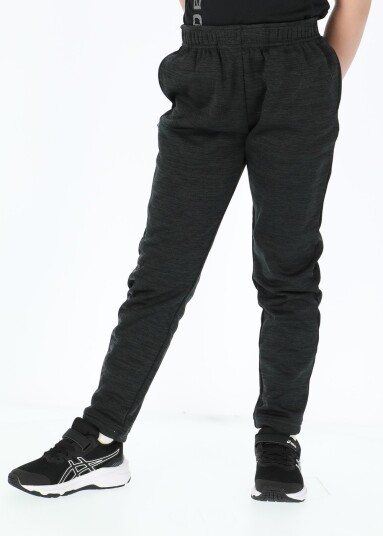 Swedemount Training Logo Pants Jr Charcoal Melange/Charcoal Mela 120 Sweatpants Swedemount Training Logo Pants Jr Charcoal Melange/Charcoal Mela 120 Sweatpants