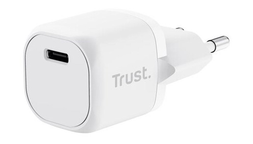 Trust Maxo Ultra-small 20W USB-C PD Charger - White Trust Maxo Ultra-small 20W USB-C PD Charger - White